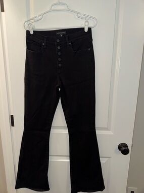 Lucky Brand Black High-Rise Flare Jeans Size 6/28